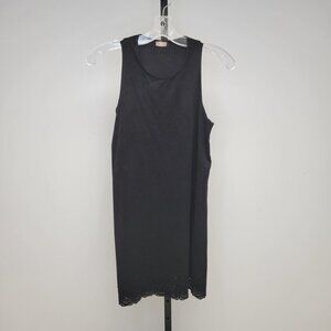 Garage Suede Look Laser  Cut Dress